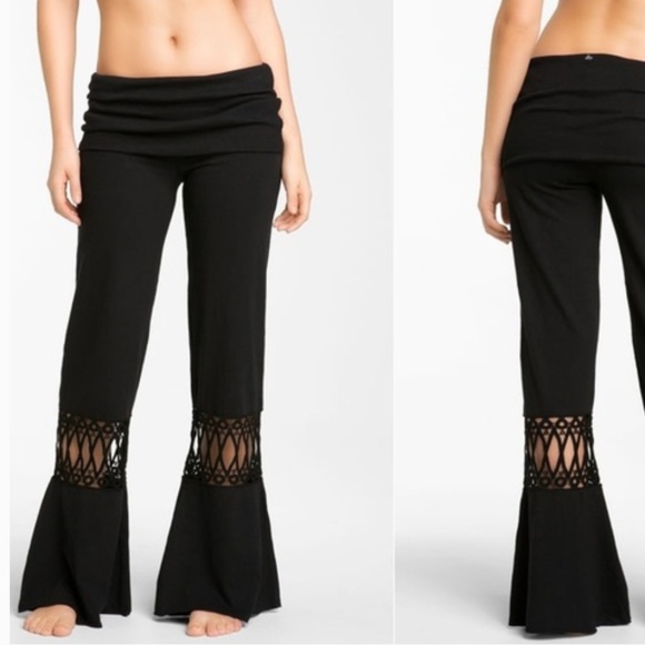 Prana Pants - *NWT* Prana Black Malibu Pant with boho leg detail